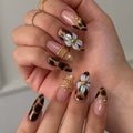 Maneater – 3D Press-On Nails | Almond