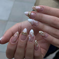 French Fantasy – 3D Press-On Nails | Almond