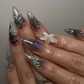Dead Gorgeous – 3D Press-On Nails | Almond